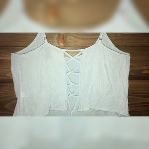 Forever 21 lace back crop top